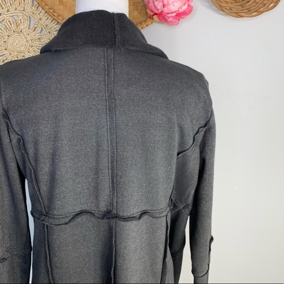 Young Fabulous & Broke | Fleece Drape Cardigan - Picture 5 of 8